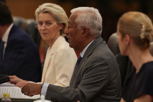 EU continues to support efforts for just peace in Ukraine, Costa says