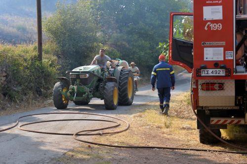 Υπό πλήρη έλεγχο πυρκαγιά στο δάσος Αστροφεγγιάς αφού έκαψε 20 εκτάρια, χαμηλής άγριας βλάστησης