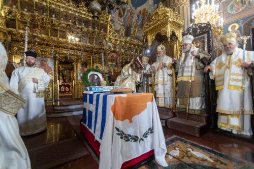 Οι παρακαταθήκες του Μακάριου οι μόνες που θα μας βγάλουν από το αδιέξοδο, είπε ο Αρχιεπίσκοπος