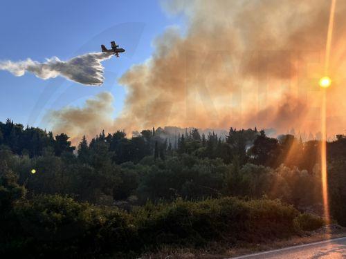 Σε Πάτρα, Δυτική Αχαΐα και Χίο τα μεγαλύτερα μέτωπα πυρκαγιάς