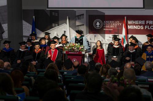 Πρώτη τελετή αποφοίτησης μεταπτυχιακών φοιτητών του AUB Mediterraneo