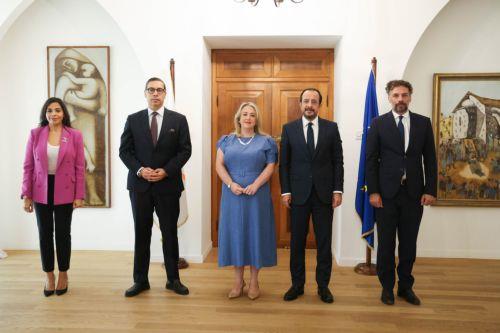 New Ambassadors of Brazil, Ireland and Ukraine express their countries support to Cyprus