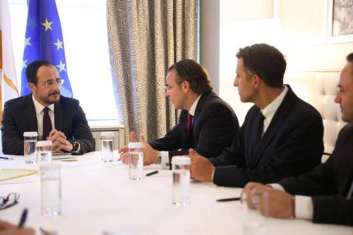 President - Chevron discuss timetables of Aphroditi development, Spokesperson says