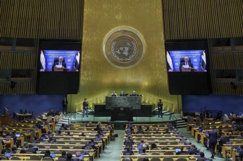 Αμπάς στη ΓΣ ΟΗΕ: Εξτρεμιστική η ισραηλινή κυβέρνηση, οι ενέργειες της Χαμάς δεν εκπροσωπούν τους Παλαιστίνιους