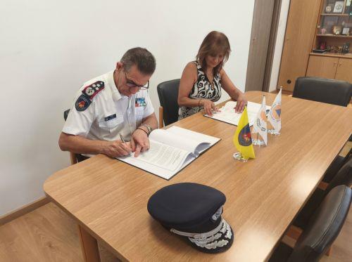Μνημόνιο συνεργασίας Πυροσβεστικής Υπηρεσίας και Πολιτικής Άμυνας