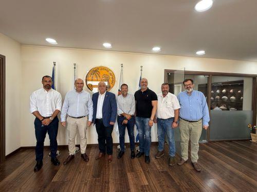 Μεταρρύθμιση Τ.Α και ανάπτυξη Λάρνακας συζήτησαν Βύρας- Πρόεδρος ΕΔΕΚ