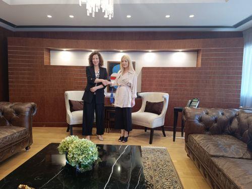 House President highlights need to upgrade technical vocational education in a meeting with Commissioner Mînzatu