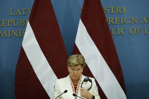 محادثات بين وزيري خارجية قبرص ولاتفيا في نيقوسيا