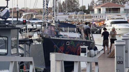 Δέκα επιβαίνοντες στο σκάφος «Σειρήν» του Στολίσκου Sumud που ελλιμενίστηκε στην Πάφο