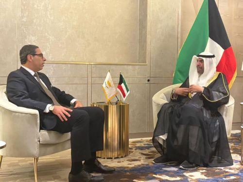 Διμερείς, Προεδρία ΕΕ, και Γάζα, στην συνάντηση ΥΠΕΞ Κύπρου - Κουβέιτ