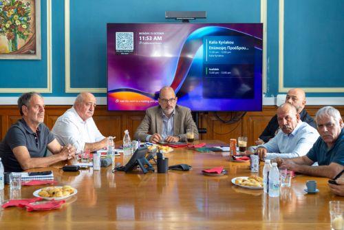 Ενημερώθηκε για προβλήματα της Λεμεσού ο Πρόεδρος της ΕΔΕΚ