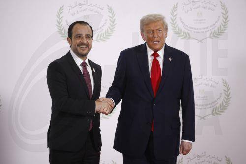 President says he discussed Cyprus problem with President Trump at Sharm El-Sheikh