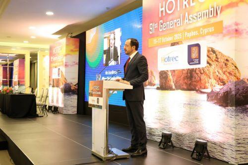 Cyprus EU Presidency to build on European Tourism Agenda 2030, President says at HOTREC GA