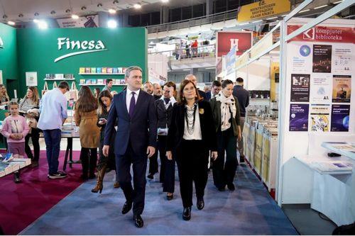 Dep. Minister Kassianidou inaugurates Cyprus pavillion at Belgrade International Book Fair
