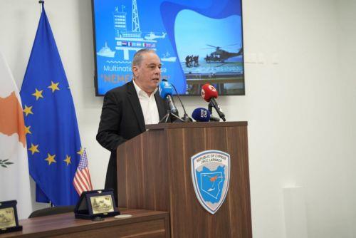 Για «γεωπολιτική αναβάθμιση» Κύπρου μίλησε ο ΥΠΑΜ στην πολυεθνική άσκηση «Nέμεσις 2025» [ΒΙΝΤΕΟ]