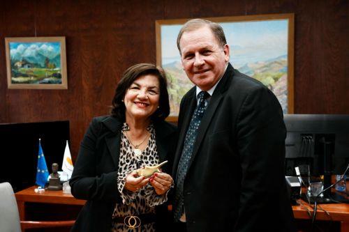 Συνάντηση Αν. Γενικού Διευθυντή Βουλής με ΓΓ ΚΣΣΕ στη Λεμεσό