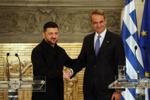 Υπεγράφη ενεργειακή συμφωνία στην παρουσία Μητσοτάκη-Ζελένσκι στην Αθήνα