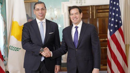 Rubio thanks Cyprus for its support in promoting regional security