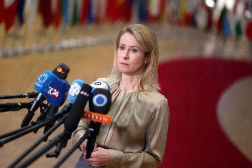 «Αποδυναμώνουμε τη Ρωσία, στηρίζουμε την Ουκρανία», είπε η Κάλας μετά το ΣΕΥ