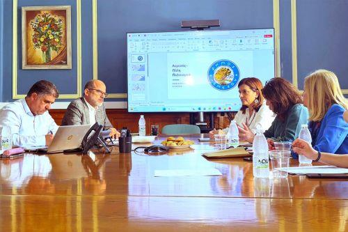 Το αρχαιολογικό μουσείο Λεμεσού συζήτησαν Υφυπουργός Πολιτισμού-Δημάρχος