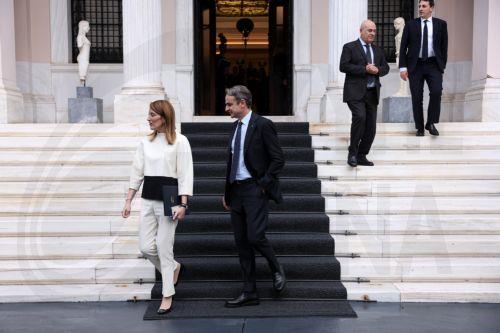 Η Ευρώπη να είναι παρούσα στην Ουκρανία, είπε ο Μητσοτάκης που συναντήθηκε με Μέτσολα