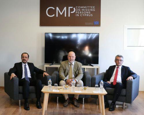 Leaders visit and reference in joint statement an expression of support to CMP, Greek Cypriot member tells CNA