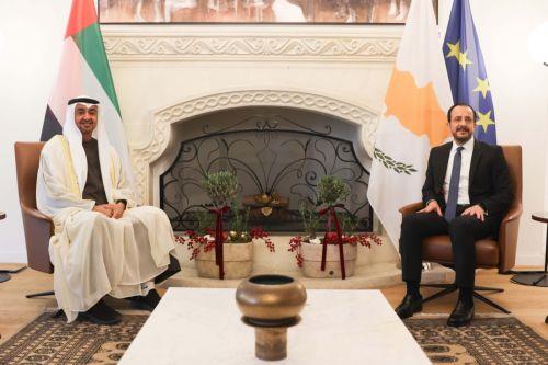 Cyprus, UAE Presidents express will to enhance bilateral relations and cooperation