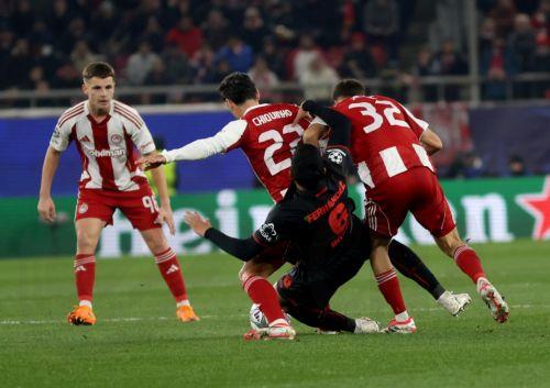 Ο MVP Κ. Τζολάκης στην 7η αγωνιστική της League phase Champions League