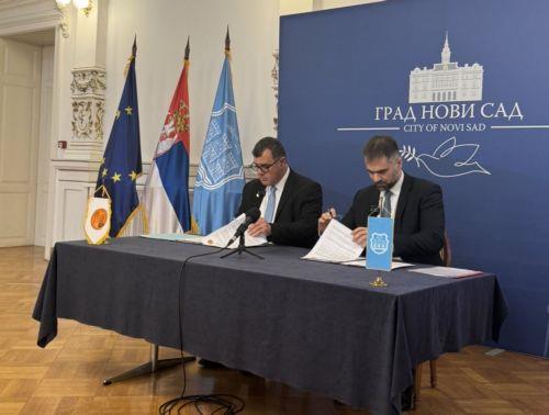 Λάρνακα και Νόβι Σαντ υπέγραψαν Συμφωνία Κατανόησης και Συνεργασίας