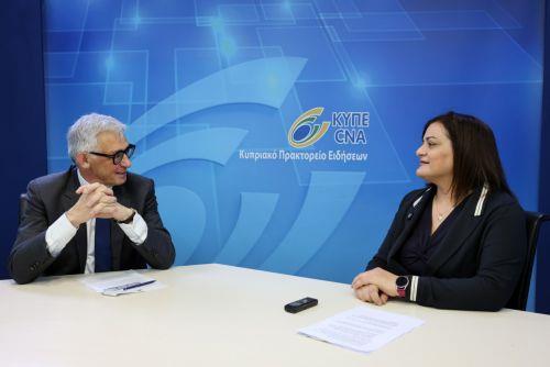 Σημαντικά οφέλη από ψηφιακό ευρώ ειδικά για MμΕ στην Κύπρο, λέει στο ΚΥΠΕ ο Π.Τσιπολόνε της ΕΚΤ [ΒΙΝΤΕΟ]