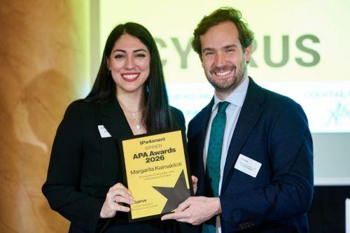 Κυπριακή διάκριση στα πρώτα APA Awards 2026 στις Βρυξέλλες