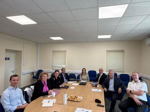 Fitiris-SBA yetkilileri toplantısında organize suç, kontrol noktaları ve iş birliği ele alındı