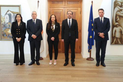 Εκτίμηση για στάση αρχών Αυστραλίας στο Κυπριακό εκφράζει ο ΠτΔ σε νέα Υπ. Αρμοστή