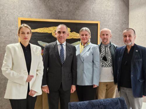 Kıbrıs milletvekilleri Ukraynadan gelen eski savaş esirleriyle görüştü