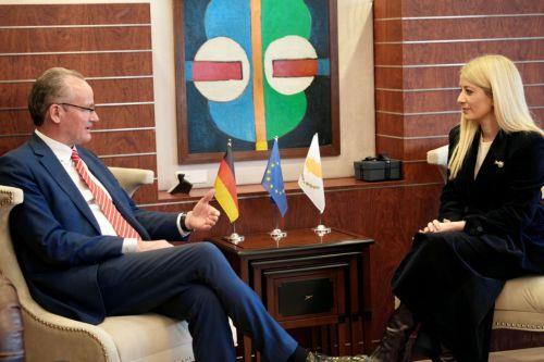 Krichbaum expresses Germanys support to Cyprus in meeting with House President