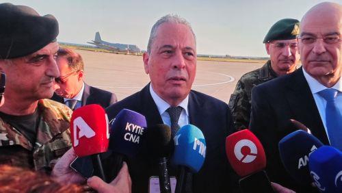 Cyprus-Greece Defense Ministers discuss bilateral cooperation, international developments