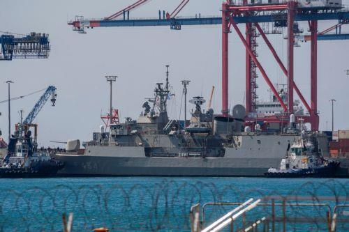 Greece’s Kimon frigate docks at Limassol port