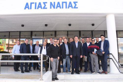 Με σωστό σχεδιασμό διασφάλιση δυναμικής τουρισμού στην Αγ. Νάπα, είπε ο Δήμαρχος