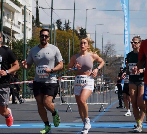 Η Πελενδρίτου έτρεξε στον 14ο Ημιμαραθώνιο της Αθήνας