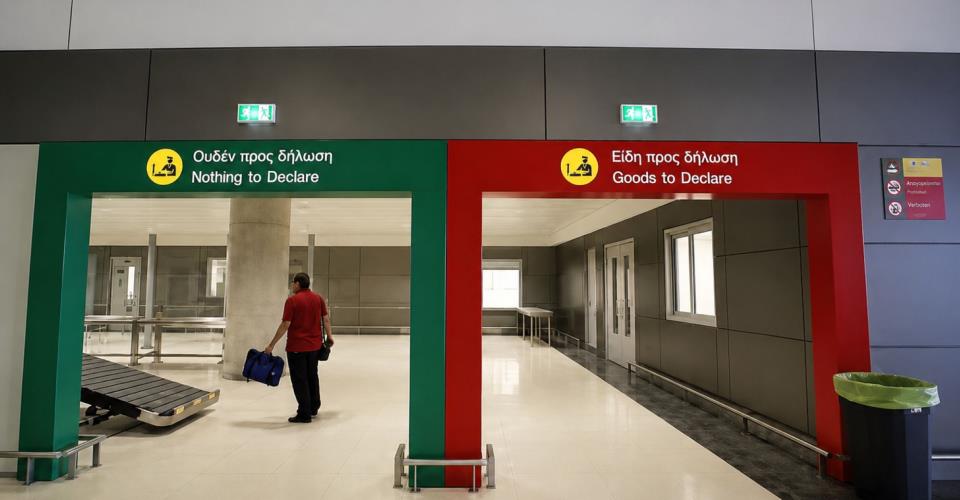 Κοσμήματα αξίας €41.163 εντοπίστηκαν σε αποσκευές στο αεροδρόμιο Λάρνακας