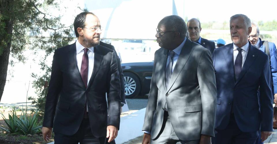 Για καλή συζήτηση με Τ/κ ηγέτη που θα συνεχιστεί παρουσία Ολγκίν έκανε λόγο ο...