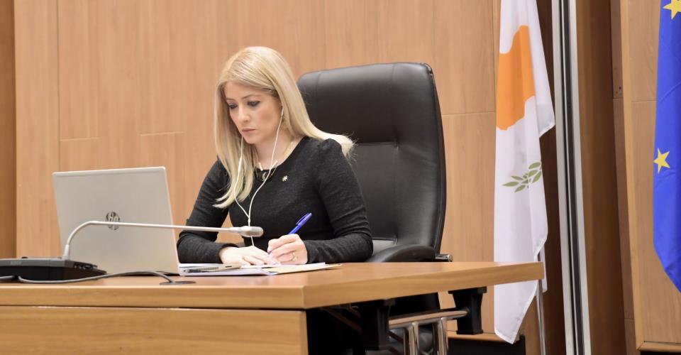 Demetriou ve beraberindeki heyeti Avrupa Parlamentosu Haftası