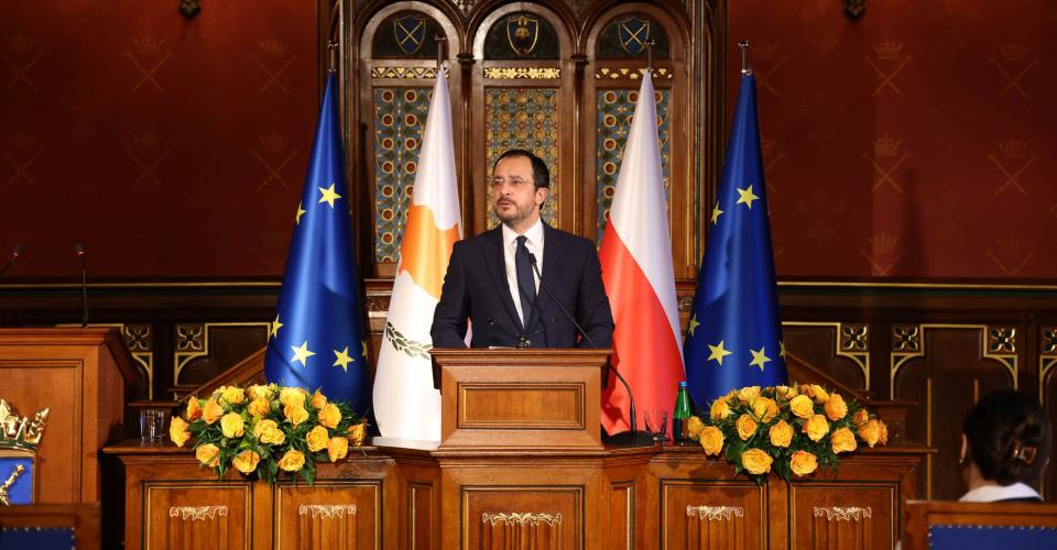 Θέλουμε περισσότερη Ευρώπη, είπε ο Πρόεδρος Χριστοδουλίδης σε ομιλία στην...