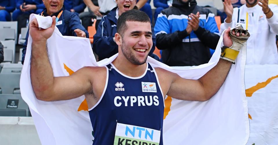 Χρυσός ο Ιωσήφ Κεσίδης στη Σφυροβολία στους Μεσογειακούς Αγώνες