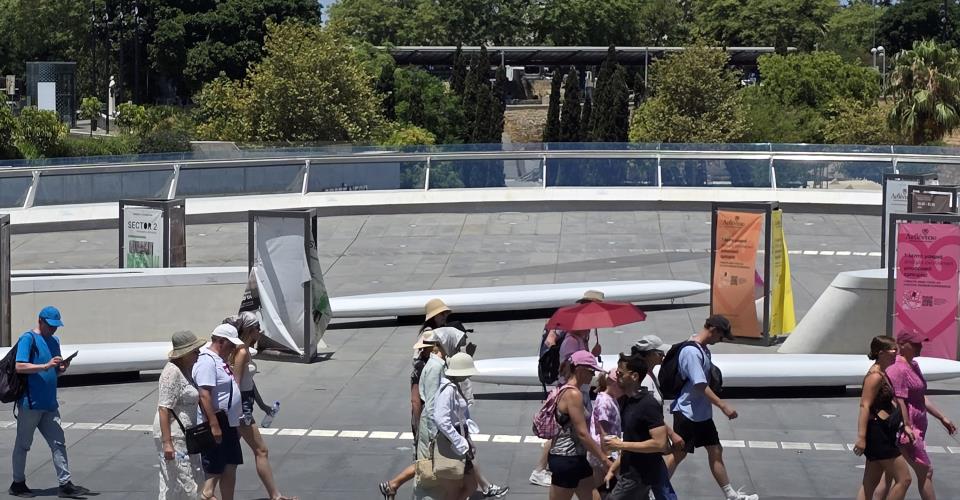 Κίτρινη προειδοποίηση για ακραία μέγιστη θερμοκρασία σε περιοχές του εσωτερικού...