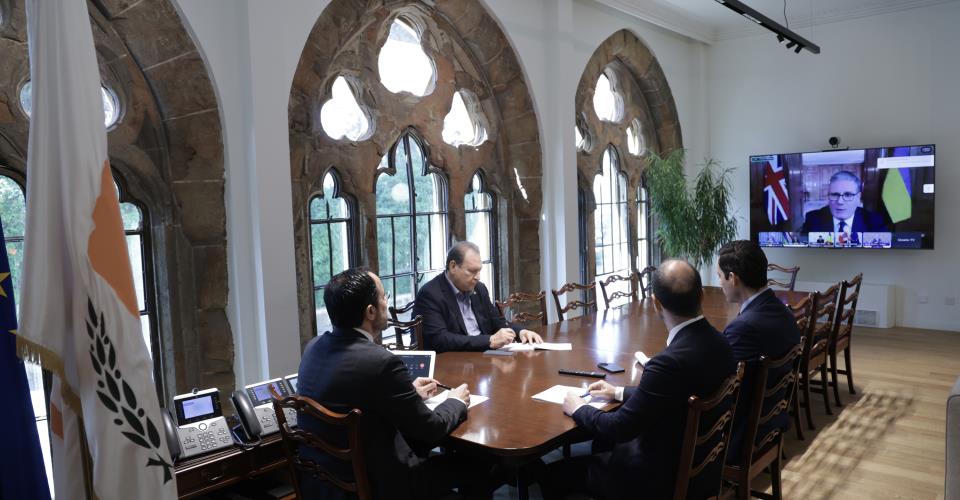 President participates in "Alliance of the Willing" leaders’ teleconference on...