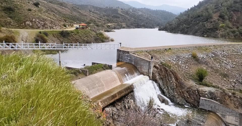 Reservoir capacity at 33.9%, better than last year but still not satisfactory,...